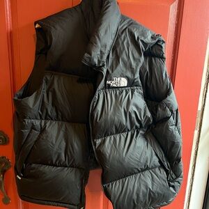 The North Face Black Puffer Vest